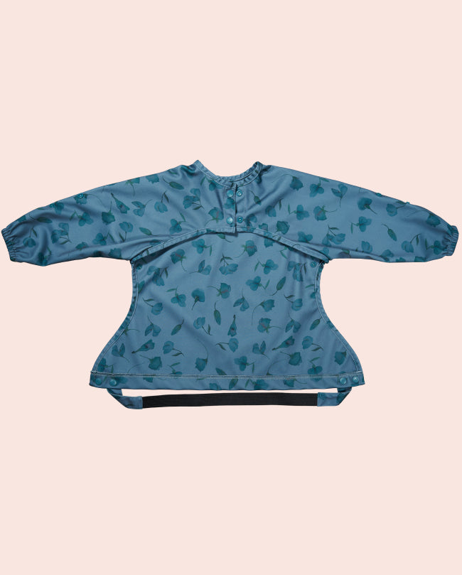 Haklapp med lång ärm, "Explorer Bib" med uppvikbar ficka